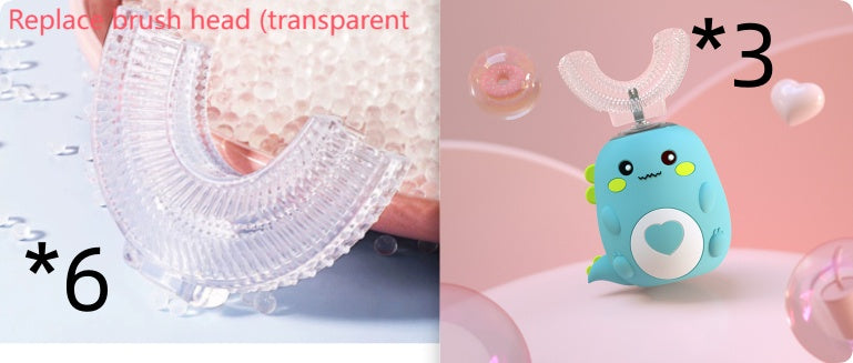 Smart Children'S Toothbrush U-Shaped