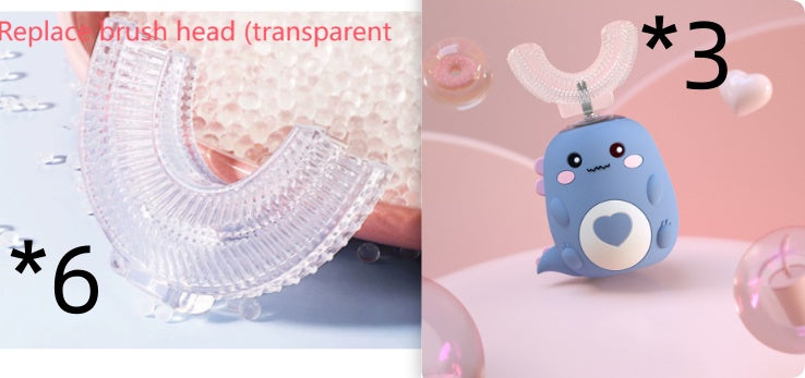 Smart Children'S Toothbrush U-Shaped