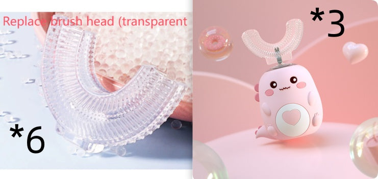 Smart Children'S Toothbrush U-Shaped