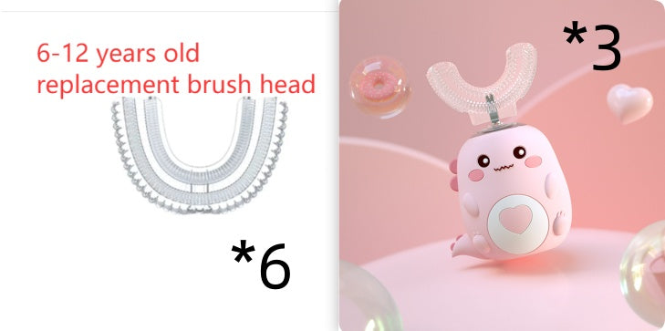 Smart Children'S Toothbrush U-Shaped